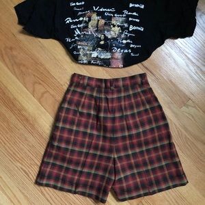 Vintage Punk/Grunge Shorts